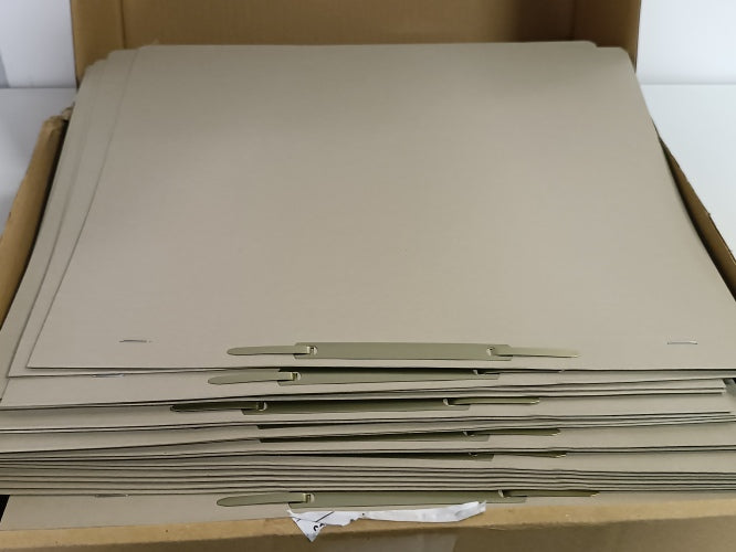 Ecost Customer Return, Original Falken Pure Raw Vegan File Folders Made in Germany Made from untreat