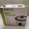 Ecost Customer Return, ECG RZ11 Rice Cooker 1 L for All Types of Rice 400 W Keep Warm Function