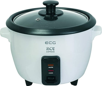 Ecost Customer Return, ECG RZ11 Rice Cooker 1 L for All Types of Rice 400 W Keep Warm Function
