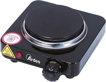Ecost Customer Return, ARDES - AR1F18 small electric stove with 1 cast iron plate made of lacquered
