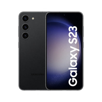 Samsung Galaxy S23 Smartphone 6.1'', 8GB RAM, 128GB ROM, Dual SIM, 5G, Phantom Black