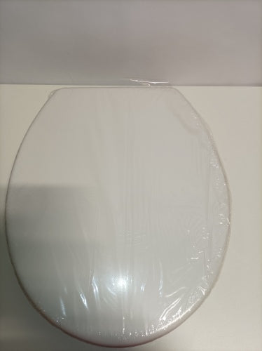Ecost customer return Cornat Safeline 2.0 toilet seat  classic white look  easycare Duroplast  raise