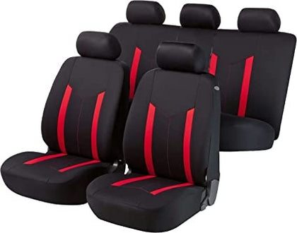 Ecost customer return Walser Hastings 11809 Car Seat Cover Set with 2x 2Piece Front Seat Covers / 1x