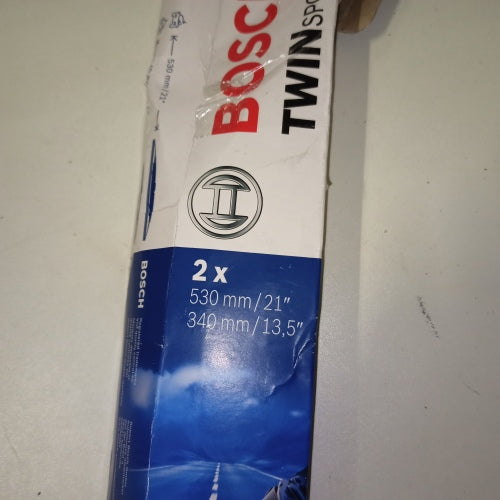 Ecost customer return Bosch Windscreen Wiper Twin Spoiler 535S Length 530mm/340mm  Front Windscreen