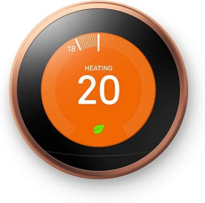 Ecost customer return Google Nest Learning Stainless Steel Phone Controlled Thermostat Helps Save En