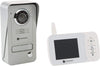 Ecost customer return Smartwares VD38W Wireless Video Door Phone with Night Vision Function and Imag