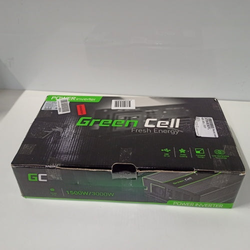 Ecost customer return Green Cell® 1500 W / 3000 W 12 V to 230 V Pure Sine Volt Car Voltage Converter