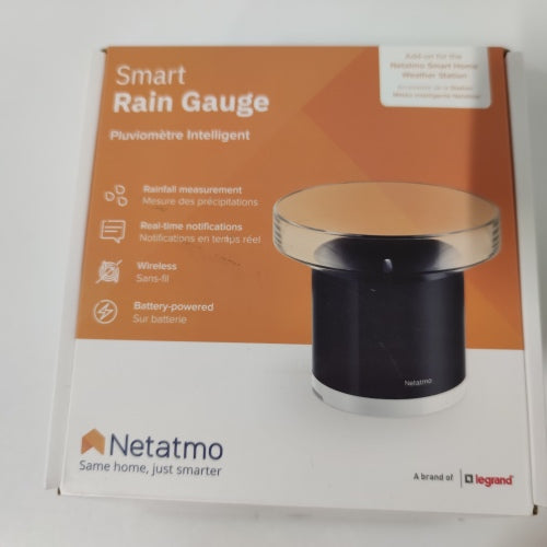 Ecost customer return Netatmo Transceiver for Netatmo Weather Station NRG01WW, Rain gauge