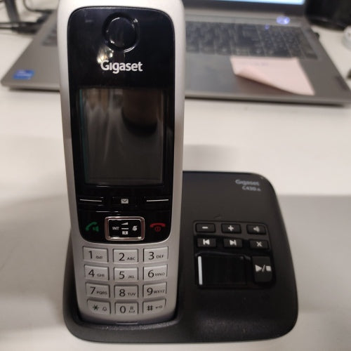 Ecost customer return Gigaset C430A Cordless Phone with Answering Machine  DECT Phone with HandsFree