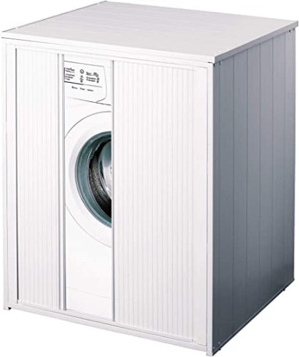 Ecost customer return Mobile XXL Laundry Basket with Hub Cap for All Washing Machines / Dryers