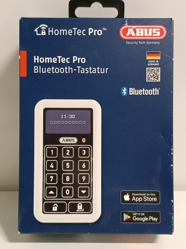 Ecost customer return ABUS HomeTec Pro Bluetooth Keypad CFT3100  Code Entry to Open the Front Door