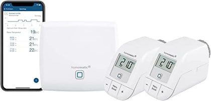 Ecost customer return Homematic IP Smart Home 156537A0 Standard Heating Starter Set White