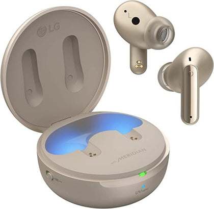 Ecost customer return LG Tone Free DFP9 InEar Bluetooth Headphones with Meridian Sound and Active No