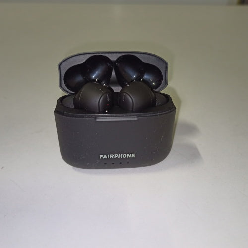 Ecost customer return Fairphone True Wireless Stereo Earbuds, Black In Ear