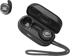 JBL Reflect Mini NC – Wasserdichte, True-Wireless In-Ear-Sport-Kopfhörer mit Noise-Cancelling in Sch
