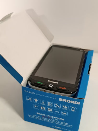 Ecost customer return Brondi friend Smartphone XS 5.0 Inch black ds ita