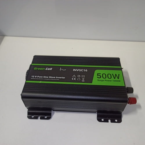 Ecost customer return Green Cell® 1000 W / 2000 W 12 V to 230 V Volt Car Voltage Converter Inverter
