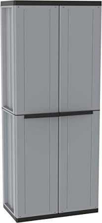 Ecost customer return Terry, JLine 268, closet with two doors, 3 shelves, for indoor and outdoor use