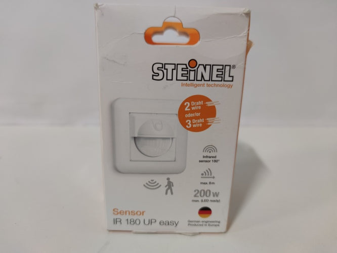 Ecost customer return Steinel IR 180 UP Easy Motion Sensor FlushMounted Wall Switch 180° Sensor Swit