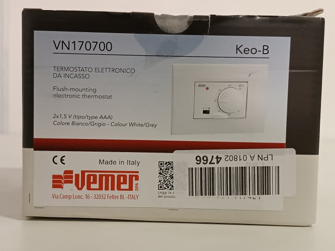 Ecost customer return Vemer VN170700 Thermostat