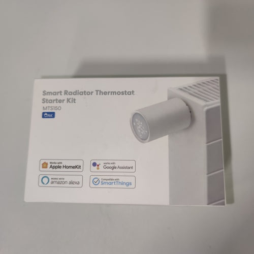 Ecost customer return [Upgrade] Meross Smart Radiator Thermostat Compatible with HomeKit, Wifi Heati
