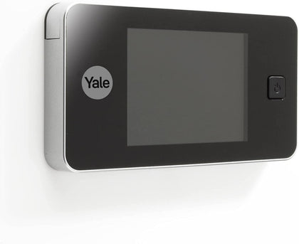 Ecost customer return Yale Standard Digital Door Viewer 500  Live View  High Quality Camera  Silver