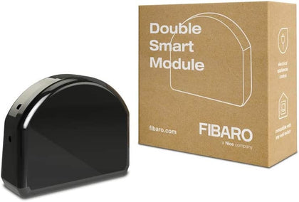 Ecost customer return FIBARO Double Smart Modules/ZWave Plus Relay Switch Wireless On/Off Trigger FG