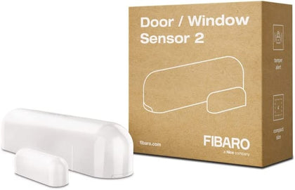 Ecost customer return Fibaro FIBEFGDW21 Door and window contact 2, White ZWave Plus