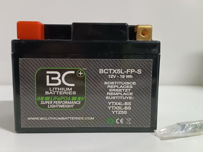 Ecost customer return BC Lithium Batteries BCTX5LFPS LiFePO4 Motorcycle Battery