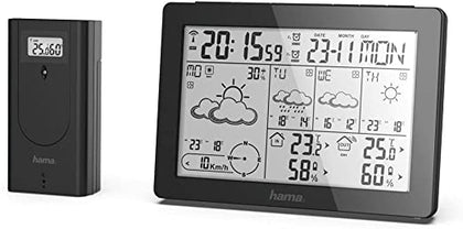 Ecost customer return Hama Professional Weather Station (Weather Forecast with Data from Professiona