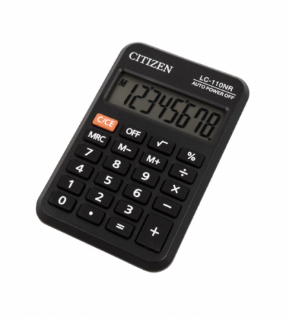 CITIZEN Pocket Calculator LC-110NR