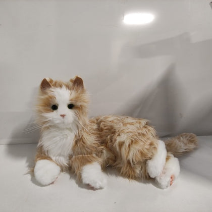 Ecost Customer Return JOY FOR ALL Ageless Innovation Companion Pets Orange Tabby Cat Lifelike & Real