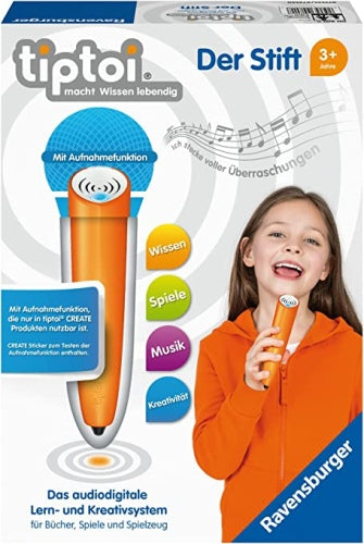 Ecost Customer Return Ravensburger Tiptoi Stift 00801 - The audio league learning and creative syste
