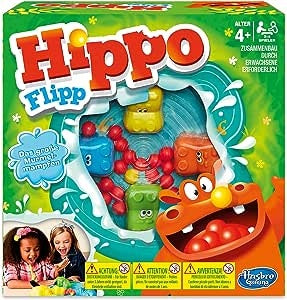Ecost Customer Return Hasbro Gaming 98936398 - Hippo Flipp Child's Spiel