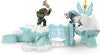 Ecost Customer Return Schleich 42497 Eldrador Creatures Play Set – Attack on the Ice Castle Toy, For