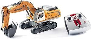 Ecost Customer Return Siku 6740, Liebherr R980 SME caterpillar excavator, remote controlled, 1:32, i