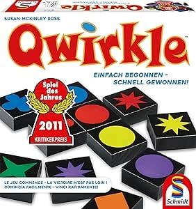 Ecost Customer Return Schmidt Spiele 49014 Qwirkle, Game of the Year 2011, Family Game