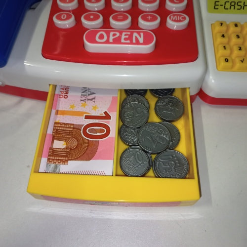 Ecost Customer Return Simba 104525700 Children’s Toy Supermarket Cash Box with Scanner r, computer,