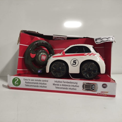 Ecost Customer Return Chicco Fiat 500 Sport remote -controlled car for children, radio -controlled c