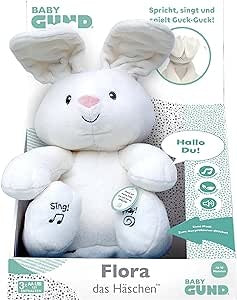 Ecost Customer Return GUND 6054408 Flora, the singing and speaking bunny - plays look with the ears