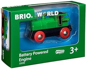 Ecost Customer Return BRIO World - 33595 Battery Powered Engine Train, Toy Train for Kids Ages 3 and