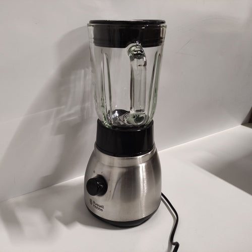 Ecost Customer Return Russell Hobbs Stand Mixer Glass Steel 2-in-1, incl. to-go mug & lid, 1.5l g