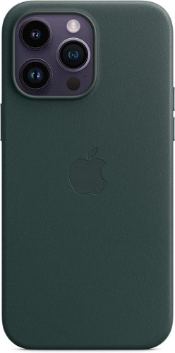 Ecost Customer Return Apple iPhone 14 Pro Max Leder Case with Magsafe- Waldgrün