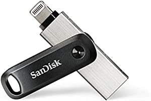 Ecost Customer Return SanDisk 128 GB, Ixpand Go, flash unit with Lightning and USB 3.0 connectors