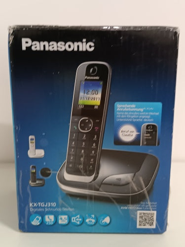 Ecost Customer Return Panasonic KX-TGJ310GB Family phone without answering machine (cordless tele