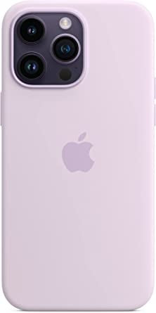 Ecost Customer Return Apple iPhone 14 Pro Max Silicon Case with Magsafe- Lilac