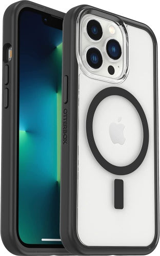 Ecost Customer Return OtterBox Clear Case Series with MagSafe for iPhone 13 Pro, Shockproof, Drop