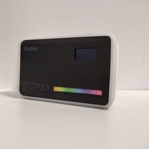 Ecost Customer Return Rollei Lumis Compact RGB, small RGB continuous light with 360 colours and g