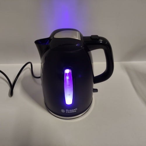 Ecost Customer Return Russell Hobbs Textures+ 22591-70 Kettle 1.7 L 2400 W LED Lighting, Quick Co