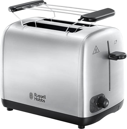 Ecost Customer Return Russell Hobbs Toaster Adventure, Perfect Toast Technology, incl. Bun attach